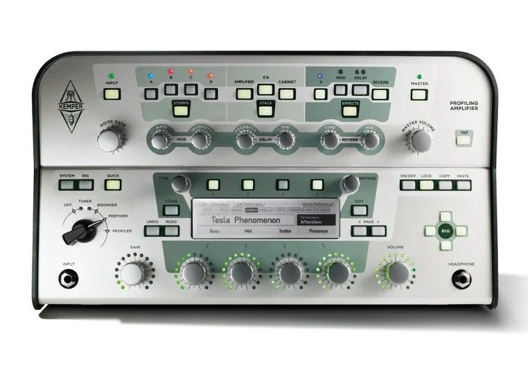 Kemper Profiler Head - hvit 